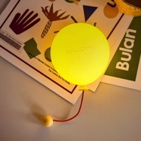 Lampe de nuit LED créative en forme de ballon, mignonne et mini, pour enfants, bébés, en silicone, rechargeable, avec capteur tactile