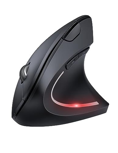 Hot Selling 2.4G Wireless Vertical Ergonomic Optical Mouse USB Wireless Gaming Mouse With 3 Adjustable DPI