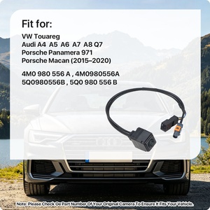 Caméra <span class=keywords><strong>de</strong></span> <span class=keywords><strong>recul</strong></span> GreenYi pour Porsche Macan Panamera Audi Q7 A6 VW <span class=keywords><strong>Touareg</strong></span> Remplace la caméra <span class=keywords><strong>de</strong></span> <span class=keywords><strong>recul</strong></span> d'origine OEM 4M0 980 556 a 5Q0980556B - Product Image 2