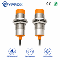 Capteur de proximité inductif YPROX LJ30A IP67 de type double distance, série M30, 3 fils NPN/PNP, distance de détection 15-25 mm, 10-30 V CC
