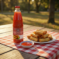 Chinesische OEM-Fabrik Thai-Style Tomaten- & Chili-Sauce in Plastikflaschen Großhandel 230g Sriracha Chilisauce für Supermärkte