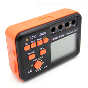 VC4105A/VC4105B เครื่องทดสอบความต้านทานดินแบบดิจิตอลพร้อมจอแสดงผลดิจิตอลแบบโอเวอร์โหลด เครื่องวัดความต้านทานดิน - Product Image 4