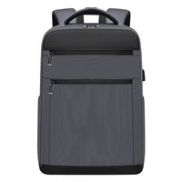 Sac à dos léger et imperméable personnalisé avec logo, port USB, pour ordinateur portable, idéal pour les voyages d'affaires, l'école et le bureau