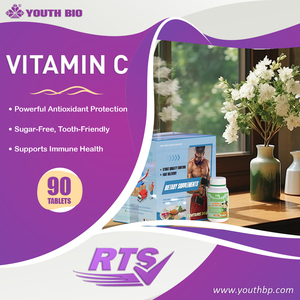 Compresse Masticabili di Vitamina C 200mg OEM ODM per Stili di Vita Attivi, Pronte per la Spedizione, Senza Zucchero - Product Image 2