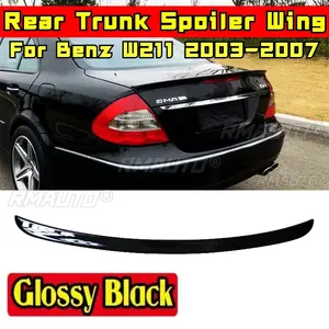 Aileron arrière pour Mercedes-Benz W211 Classe E E200 E260 2003-2007, pièce extérieure, modification du spoiler du coffre arrière - Product Image 1