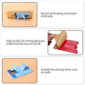 2023 Best Selling Custom Mobile Back Silicone Card Holder Sticker Wholes for Business - Product Image 3