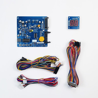 Bleu numérique Tube affichage grue Machine carte mère monnayeur Machine panneau de commande poupée Machine PCB fil Amusement