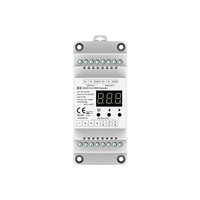 Récepteur décodeur DMX 512 RDM D3 RGB 12-24VDC 6A/CH 3 canaux PWM certifié ROHS Contrôleurs de gradateurs LED