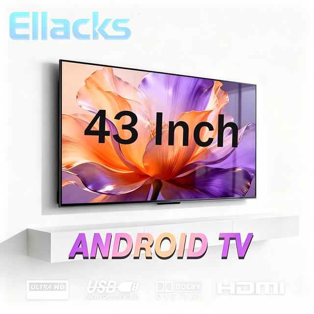 Factory Direct Best Price 43 Inch Traditional LED LCD TV DVB-T2 ATV DTV 2K 4K FHD HD Television for Africa Europe Middle East