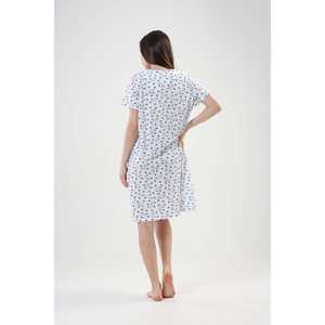 ชุดนอนแขนสั้นผู้หญิงอัลตี้ชุดนอนผ้าทอเนื้อนุ่มสีดำ - Product Image 6