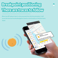 Traqueur GPS Mini Bluetooth Rond Anti-Perte pour Objets, Enfants et Animaux Domestiques – Balise de Localisation Intelligente pour Chiens et Chats