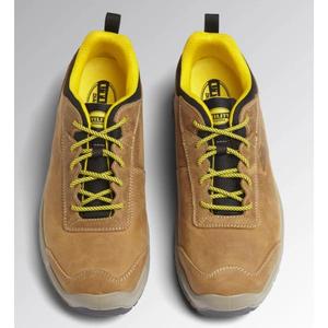 DIADORA UTILITY-701,177656-30050/36 Zapato de seguridad bajo marrón oscuro en piel italiana nobuk resistente al agua S3 SRC - Product Image 2