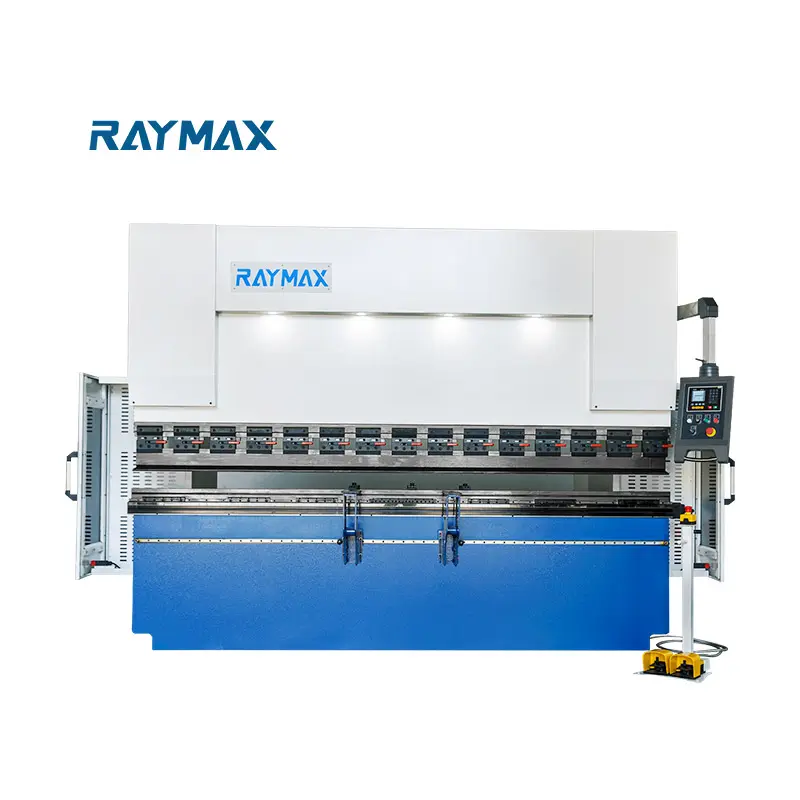 RAYMAX 2024 100t press brake for sale 3+1 Axis bending machine with E21 DSP Hydraulic Press Brake