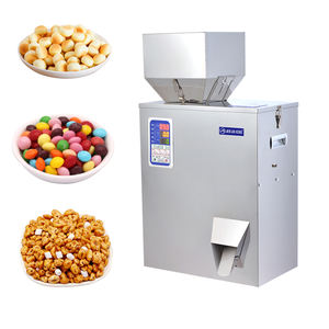 20G, 50g, 100g, venta al por mayor, gránulo cuantitativo, partícula, semiautomática, Té <span class=keywords><strong>suelto</strong></span>, café, máquina dispensadora de polvo, pesaje, máquina de llenado - Product Image 1