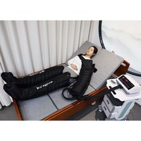 Appareil de massage pneumatique à 12 chambres pour le drainage lymphatique et la prévention des TVP, pour les bras et les jambes