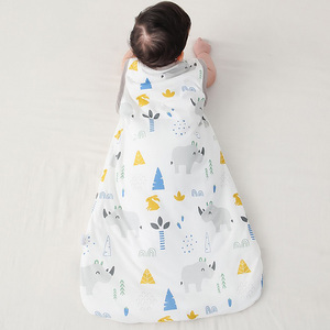 All'ingrosso primavera e autunno prodotti per neonati per bambini Anti-calcio trapunta in puro cotone imbottito gilet per bambini di classe un sacco A pelo per bambini - Product Image 4