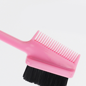 Venta al por mayor 3 en 1 multiefecto cepillo de doble cara peine cerdas de jabalí fuerte control de bordes cepillo de pelo peluquería - Product Image 2