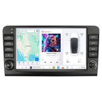 DUDUAUTO - Autoestéreo con Pantalla Táctil Android, Navegación GPS, Compatible con DSP y Subwoofer para Benz Clase M W164, Clase GL X164, ML GL