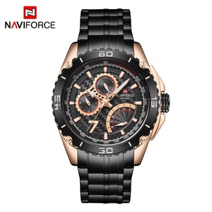 NAVIFORCE 9183 <b>Watch</b> Waterpoof Multifunction Mens Quartz <b>Watch</b> Stainless Steel - Product Image 5