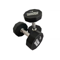 Vente en gros d'haltères en uréthane PU de haute qualité pour salle de sport kg Lbs