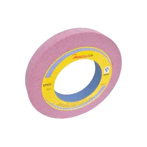 Chrome Aluminum Oxide PA red/pink ceramic/vitrified abrasive grinding wheel high quality good toughness stone