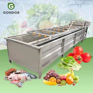 เครื่องล้างผักผลไม้สำหรับอุตสาหกรรม  เครื่องล้างมันฝรั่ง ผลไม้ อินทผลัม แครอท  อุปกรณ์และสายการผลิต - Product Image 1