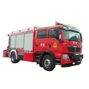 סינוטרוק הובו 4*4 הצלה חירום 8cbm מגדל מים אש טנקר - Product Image 2