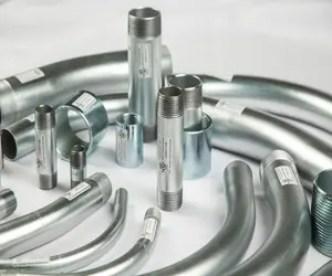 ANSI Standard Rigid Galvanized Steel Conduit Pipe Nipples Supplies