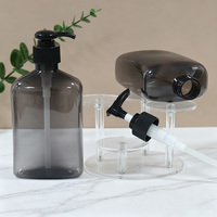 Flacon distributeur personnalisé rechargeable de 350 ml pour shampoing, gel douche et après-shampoing – Emballage cosmétique pour lotion et gel douche