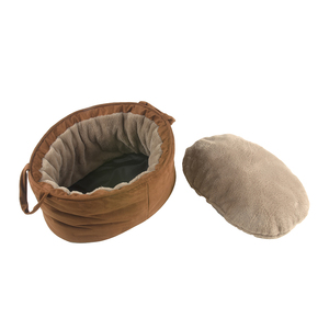 Proveedor líder de mascotas <span class=keywords><strong>Jema</strong></span> cama de nido de perro de lujo personalizada suave polar y gamuza moderna bolsa de transporte para perros y gatos - Product Image 4