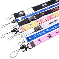 Articles les plus vendus Lanière d'affaires courte/longue de couleur personnalisée avec logo en nylon pour cadeaux promotionnels