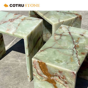 Tốt Nhất Bán Cao Cấp Đồ Nội Thất Nhà Bằng Đá Cẩm Thạch Tự Nhiên Màu Tím Đỏ Phân Lâu Dài Làm Bằng Tay Tùy Chỉnh Bền Phân Cho Nhà Deco - Product Image 2