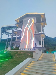 D-King Indoor Transparent LED Glass Display Panel with Colorful <b>Light</b> Effects for Retail <b>Spaces</b> - Product Image 4