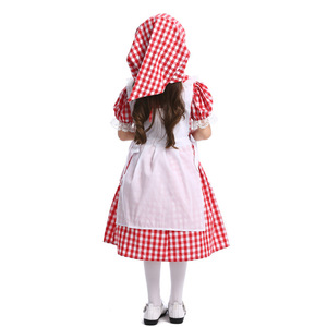 Costume da Cameriera di Fattoria in Stile Pastorale Europeo per Halloween RKHC-007 - Product Image 5