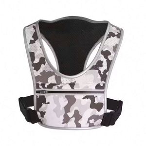 Ceinture de course réfléchissante Camelbak Free Sample BSCI avec porte-téléphone et sac de course pour hommes et femmes - Product Image 6