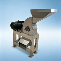 Broyeur à marteaux industriel en acier inoxydable Donghao, refroidissement par eau, anti-explosion, pour la transformation alimentaire, multifonctionnel, 3-15 kW