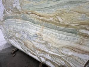 Vente en gros d'usine Dalle de marbre Kabri au design moderne Pierre naturelle pour revêtement de sol Revêtement mural Grande dalle d'exportation de l'Inde - Product Image 6