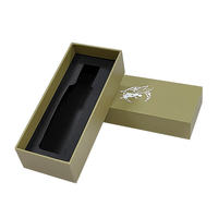 Nouvelle conception, flacon de parfum vide de luxe personnalisé unique de 50 ml avec boîtes rigides, emballage cadeau en carton recyclable avec fermeture magnétique