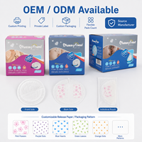 Mummyfriend Super Soft Disposable Three-Dimensional SAP Absorbent Leak Proof Breathable Maternity Breast Pads