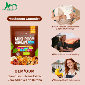 حلوى الفطر العضوية - عرف الأسد + الأشواغاندا لصحة الدماغ والجهاز الهضمي (تصنيع حسب الطلب) - Product Image 3