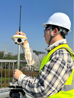 Receptor GNSS RTK SOUTH INNO8 con Doble Cámara, Base RTK y Rover para Topografía, Posicionamiento Visual Diferencial, Fotogrametría y GPS