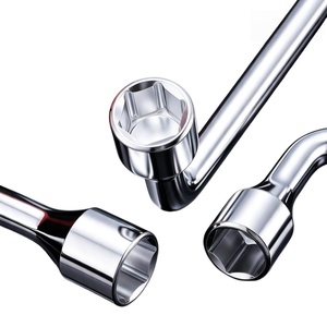 Llave de Neumáticos Tipo L, con Enchufe Hexagonal Universal, Ahorra Esfuerzo, Acero de Alta Dureza, Enchufe Profundo, Multifuncional - Product Image 2