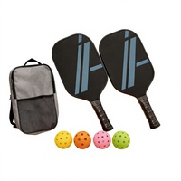 Ensemble de raquettes de pickleball en carbone, fabrication directe