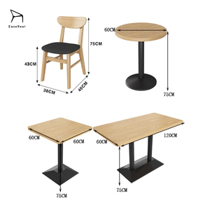 Conjunto de Mesa <span class=keywords><strong>y</strong></span> Sillas de Lujo al por Mayor, Cómodo <span class=keywords><strong>y</strong></span> Duradero para Restaurantes <span class=keywords><strong>y</strong></span> Cafeterías - Product Image 6