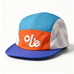 Gorra Deportiva Unisex de 5 Paneles con Bloques de Color, Gorra de Running de Secado Rápido y Ajustable con Bordado, Ligera para Exteriores, para Hombre y Mujer - Product Image 2