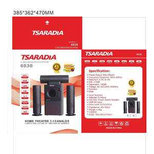 Venta de Fábrica: Sistema de Barra de Sonido para Cine en <span class=keywords><strong>Casa</strong></span> de Alta Calidad con Woofer y Satélites de Plástico, Sistema de Música y TV para el Hogar - Product Image 4