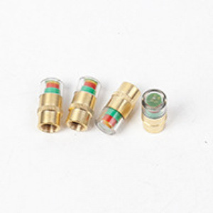 ฝาครอบตรวจสอบแรงดันลมยางรถยนต์ 2.4 บาร์ แกนทองแดง ตัวเรือนพลาสติก พกพาสะดวก สำหรับตรวจจับแรงดันลมยางรถยนต์ - Product Image 1