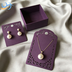 <span class=keywords><strong>Carte</strong></span> <span class=keywords><strong>de</strong></span> présentation <span class=keywords><strong>de</strong></span> bijoux en carton avec logo personnalisé imprimé, couleur Pantone, gaufrage, couleur CMYK, estampage à chaud - Product Image 5