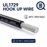 Proveedor de Cables Personalizados OEM/ODM, Cable de Cobre UL1729 con Aislamiento de PVC de 300V, Cable de Cobre Resistente al Fuego para Electrodomésticos