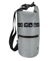 Bolsa seca impermeable de PVC para natación, paquete de Trekking de río, a la deriva, para acampar al aire libre, senderismo, kayak, 5L-60L
